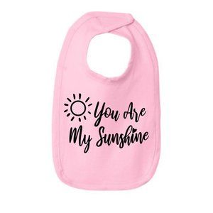 You Are My Sunshine Baby Bib